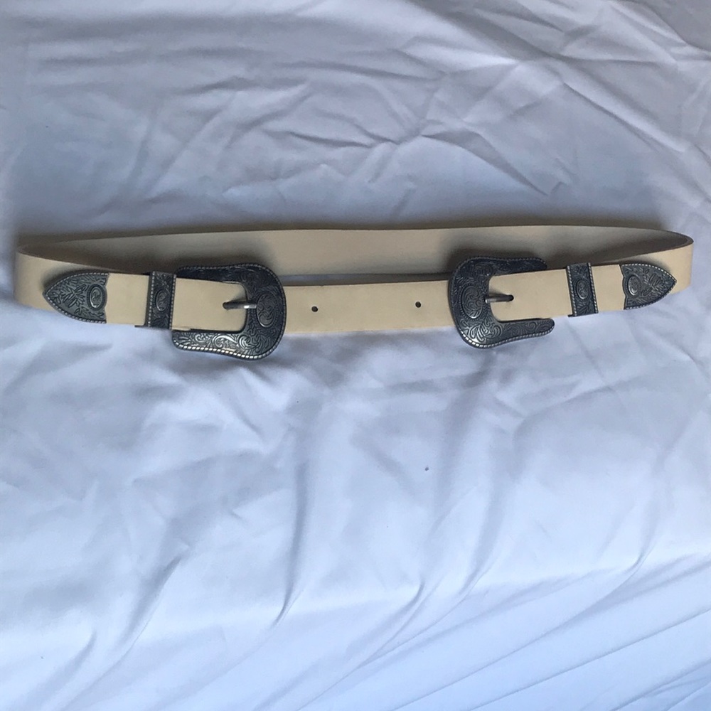 Double buckle belt